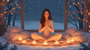 Йога як зимовий ритуал спокою і відновлення енергії