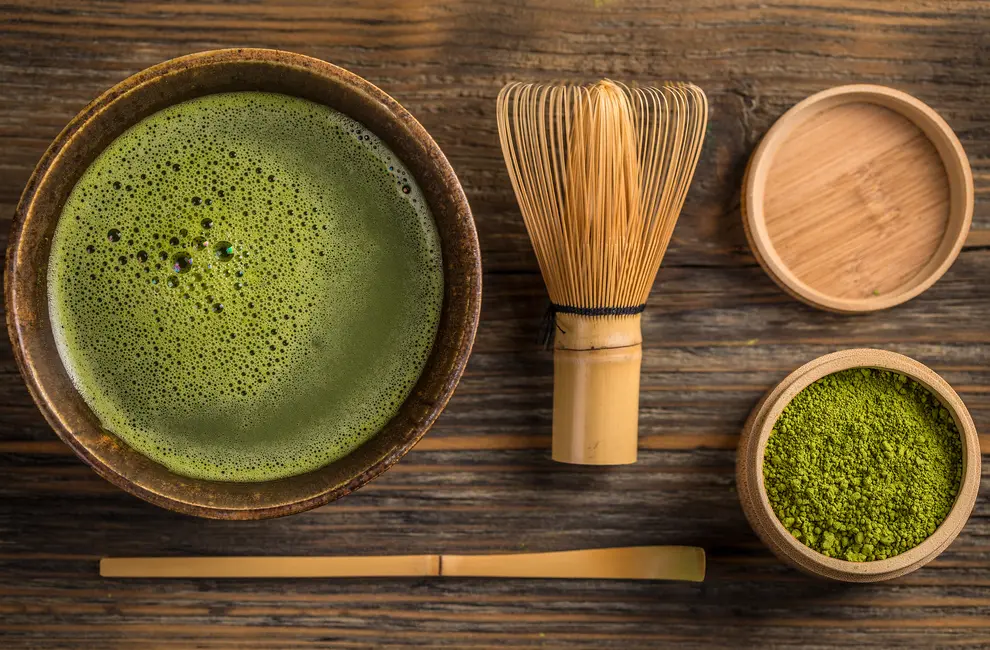 Набір для матчі та набір для чаювання