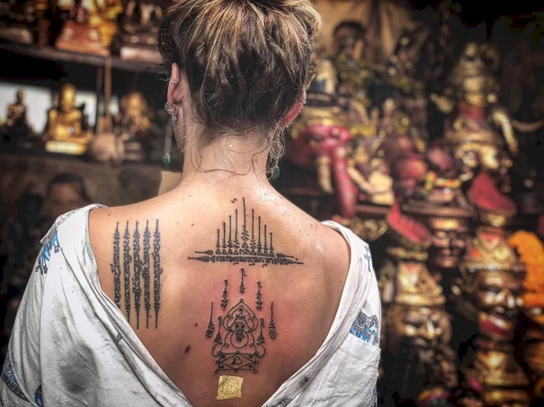 Татуювання Сак Янт від буддійських монахів